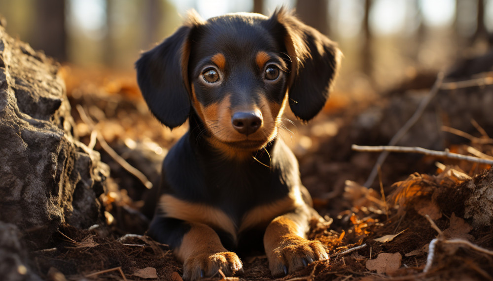Comment choisir un beau chien noir marron ?