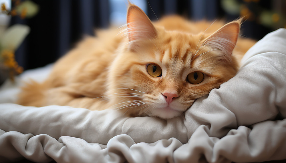 Le chat dort dans sa litière : quelles sont les raisons et que faire ?