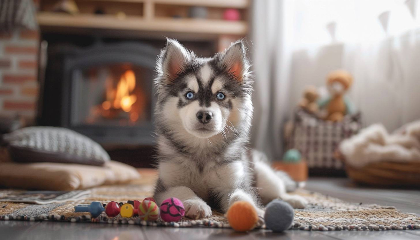 Les avantages d'adopter un chiot Pomsky auprès d'un éleveur familial